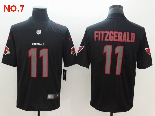 Men's Arizona Cardinals #11 Larry Fitzgerald Jersey NO.7;